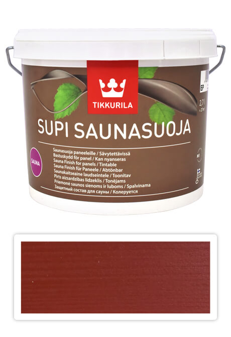 TIKKURILA Supi Sauna Finish - akrylátový lak do sauny 2.7 l Marja 5059