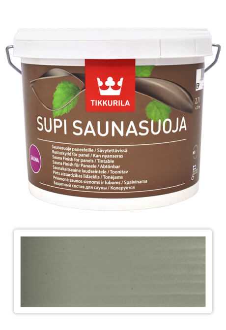 TIKKURILA Supi Sauna Finish - akrylátový lak do sauny 2.7 l Mesi 5050