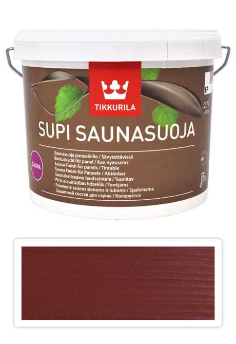 TIKKURILA Supi Sauna Finish - akrylátový lak do sauny 2.7 l Varvikko 5058