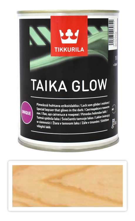 TIKKURILA Taika glow - speciální svítící lak 1 l