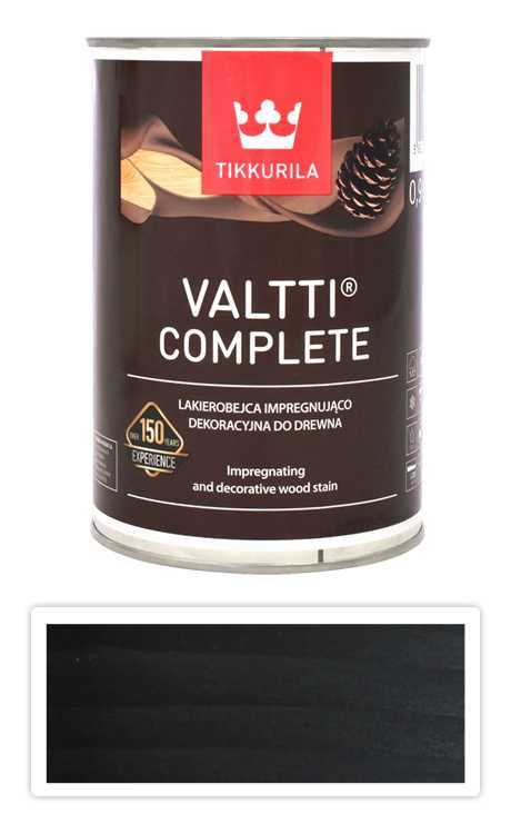 TIKKURILA Valtti Complete - matná tenkovrstvá lazura s ochranou proti UV záření 0.9 l Kuusi 5079