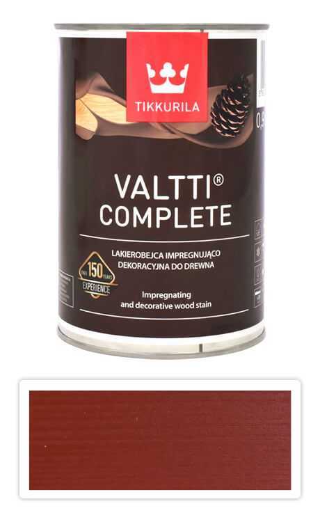 TIKKURILA Valtti Complete - matná tenkovrstvá lazura s ochranou proti UV záření 0.9 l Marja 5059