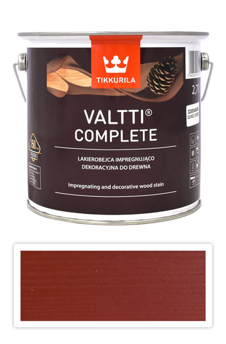 TIKKURILA Valtti Complete - matná tenkovrstvá lazura s ochranou proti UV záření 2.7 l Marja 5059