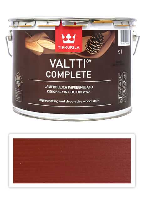 TIKKURILA Valtti Complete - matná tenkovrstvá lazura s ochranou proti UV záření 9 l Marja 5059