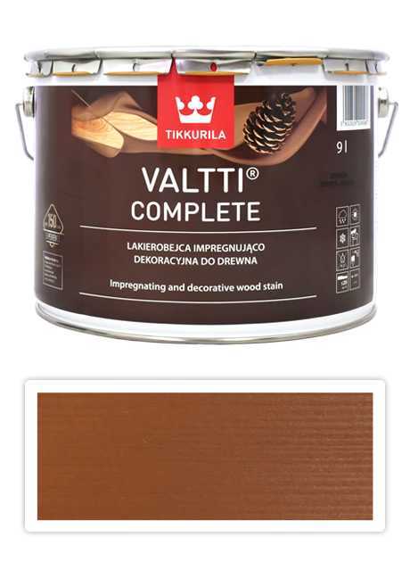 TIKKURILA Valtti Complete - matná tenkovrstvá lazura s ochranou proti UV záření 9 l Vahvero 5053