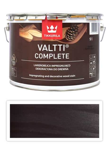 TIKKURILA Valtti Complete - matná tenkovrstvá lazura s ochranou proti UV záření 9 l Varpu 5076