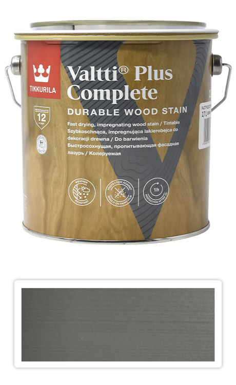 TIKKURILA Valtti Plus Complete - matná tenkovrstvá lazura 2.7 l Kivi 5083