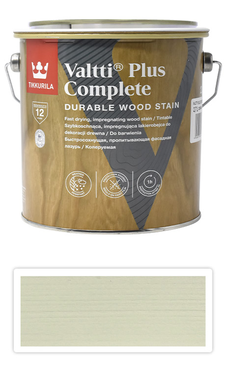 TIKKURILA Valtti Plus Complete - matná tenkovrstvá lazura 2.7 l Lumi 5060