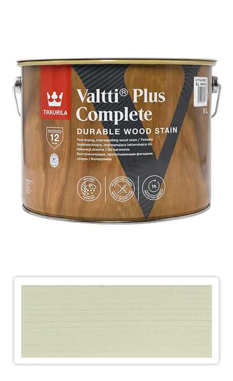 TIKKURILA Valtti Plus Complete - matná tenkovrstvá lazura 9 l Lumi 5060