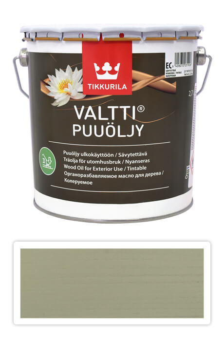 TIKKURILA Valtti wood oil - olej na terasy a nábytek 2.7 l Kaisla 5061