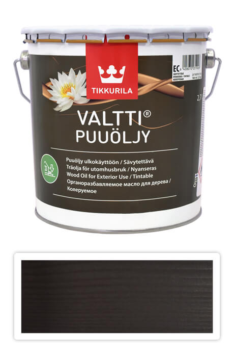 TIKKURILA Valtti wood oil - olej na terasy a nábytek 2.7 l Karhu 5074