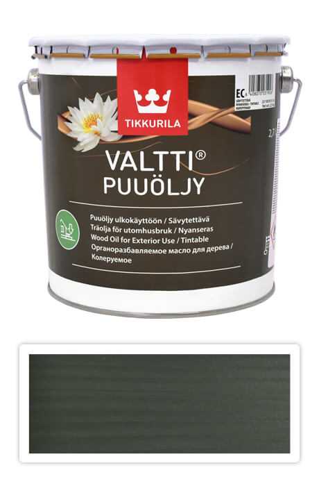 TIKKURILA Valtti wood oil - olej na terasy a nábytek 2.7 l Lehti 5066