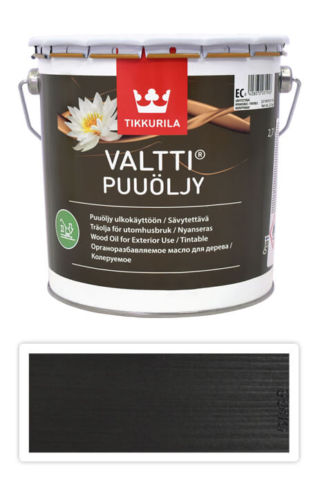 TIKKURILA Valtti wood oil - olej na terasy a nábytek 2.7 l Siimes 5069