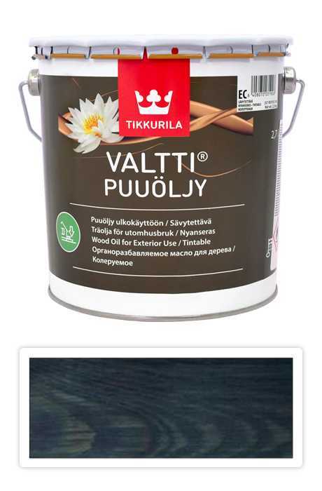 TIKKURILA Valtti wood oil - olej na terasy a nábytek 2.7 l Yö 5086