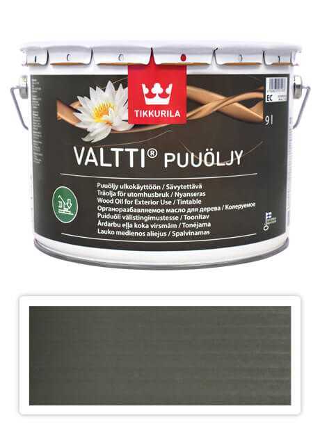 TIKKURILA Valtti wood oil - olej na terasy a nábytek 9 l Laavu 5082