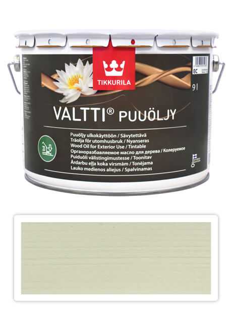 TIKKURILA Valtti wood oil - olej na terasy a nábytek 9 l Lumi 5060