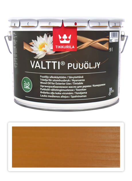 TIKKURILA Valtti wood oil - olej na terasy a nábytek 9 l Mesi 5050