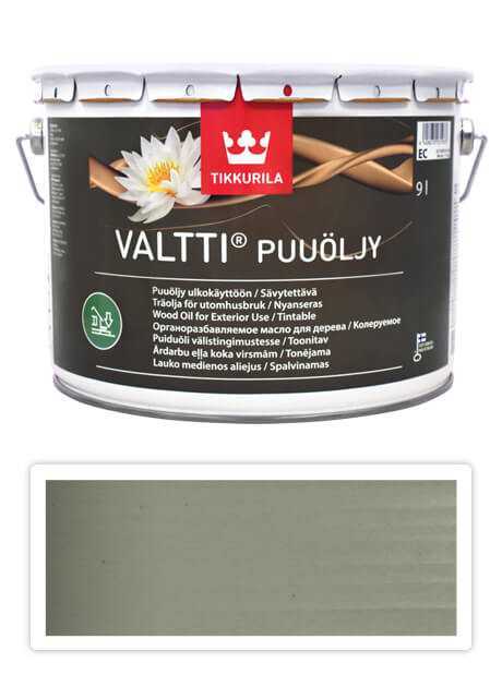 TIKKURILA Valtti wood oil - olej na terasy a nábytek 9 l Vasa 5080