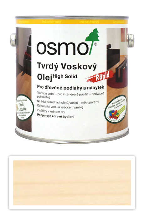 Tvrdý voskový olej OSMO RAPID 2