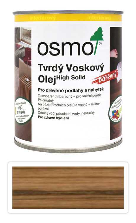 Tvrdý voskový olej OSMO barevný 2.5l Hnědá zem