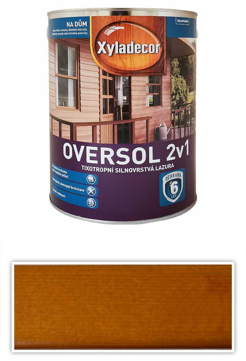 XYLADECOR Oversol 2v1 - tixotropní silnovrstvá lazura na dřevo 5 l Sipo