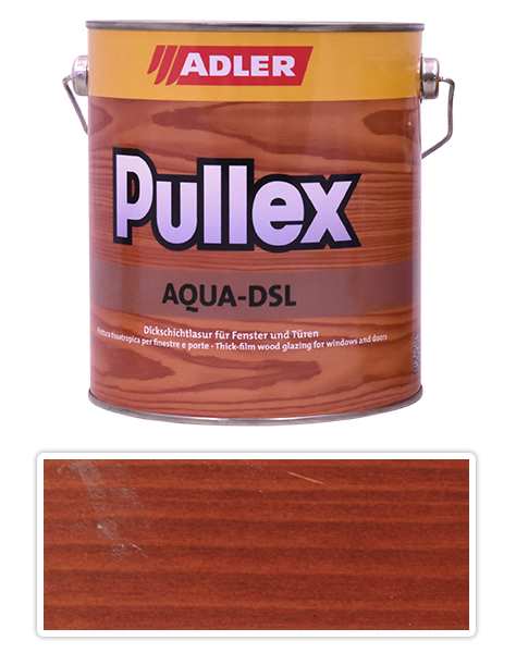 ADLER Pullex Aqua DSL - vodou ředitelná lazura na dřevo 2.5 l Heisse Kirsche ST 03/3