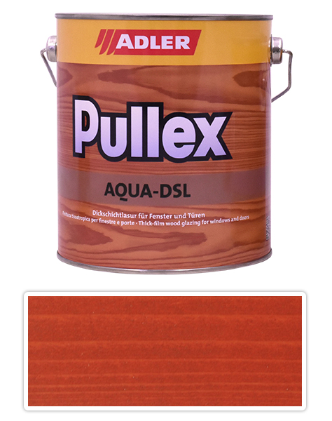 ADLER Pullex Aqua DSL - vodou ředitelná lazura na dřevo 2.5 l Sanddorngelee ST 03/1