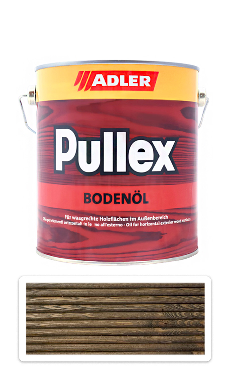 ADLER Pullex Bodenöl - terasový olej 2.5 l Antická šedá