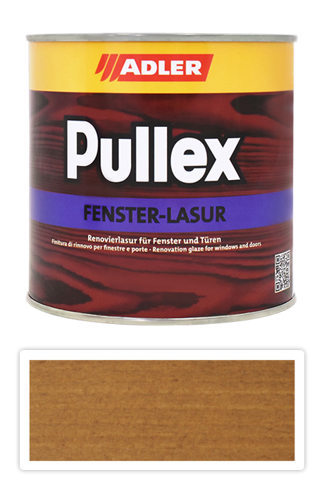 ADLER Pullex Fenster Lasur - renovační lazura na okna a dveře 0.75 l Dingo ST 06/3