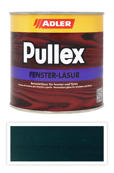 ADLER Pullex Fenster Lasur - renovační lazura na okna a dveře 0.75 l Waldviertel LW 07/4