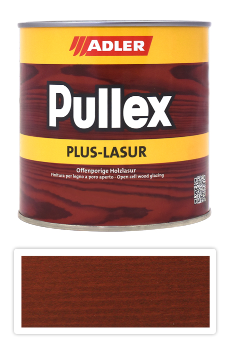 ADLER Pullex Plus Lasur - lazura na ochranu dřeva v exteriéru 0.75 l Abendrot ST 02/5