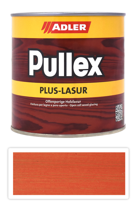 ADLER Pullex Plus Lasur - lazura na ochranu dřeva v exteriéru 0.75 l Grosser Feuerfalter ST 08/4