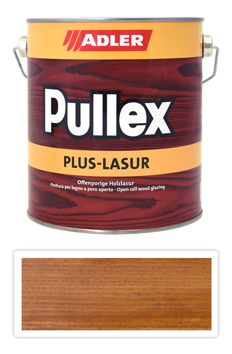 ADLER Pullex Plus Lasur - lazura na ochranu dřeva v exteriéru 2.5 l Modřín 50318