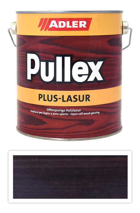 ADLER Pullex Plus Lasur - lazura na ochranu dřeva v exteriéru 2.5 l Wenge 50423