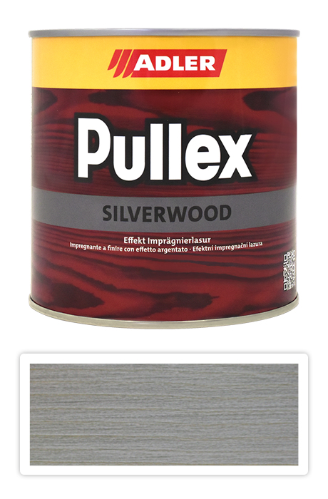 ADLER Pullex Silverwood - impregnační lazura 0.75 l Stříbrná 50504