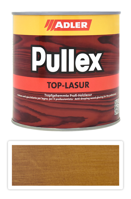 ADLER Pullex Top Lasur - tenkovrstvá lazura pro exteriéry 0.75 l Dub 50552