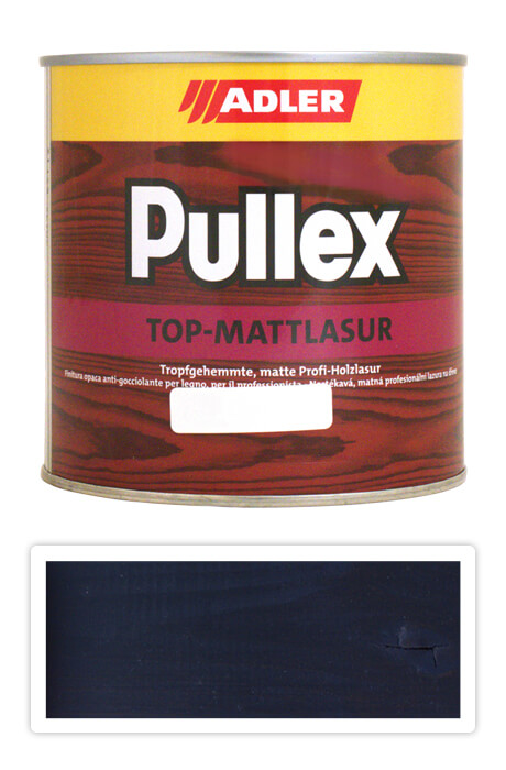 ADLER Pullex Top Mattlasur - tenkovrstvá matná lazura pro exteriéry 0.75 l Wenge