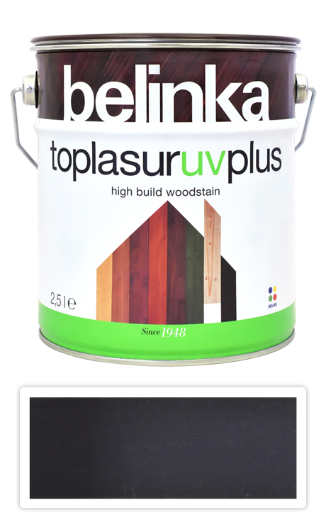 BELINKA Toplasur UV Plus - silnovrstvá lazura 2.5 l Grafitová šedá 31