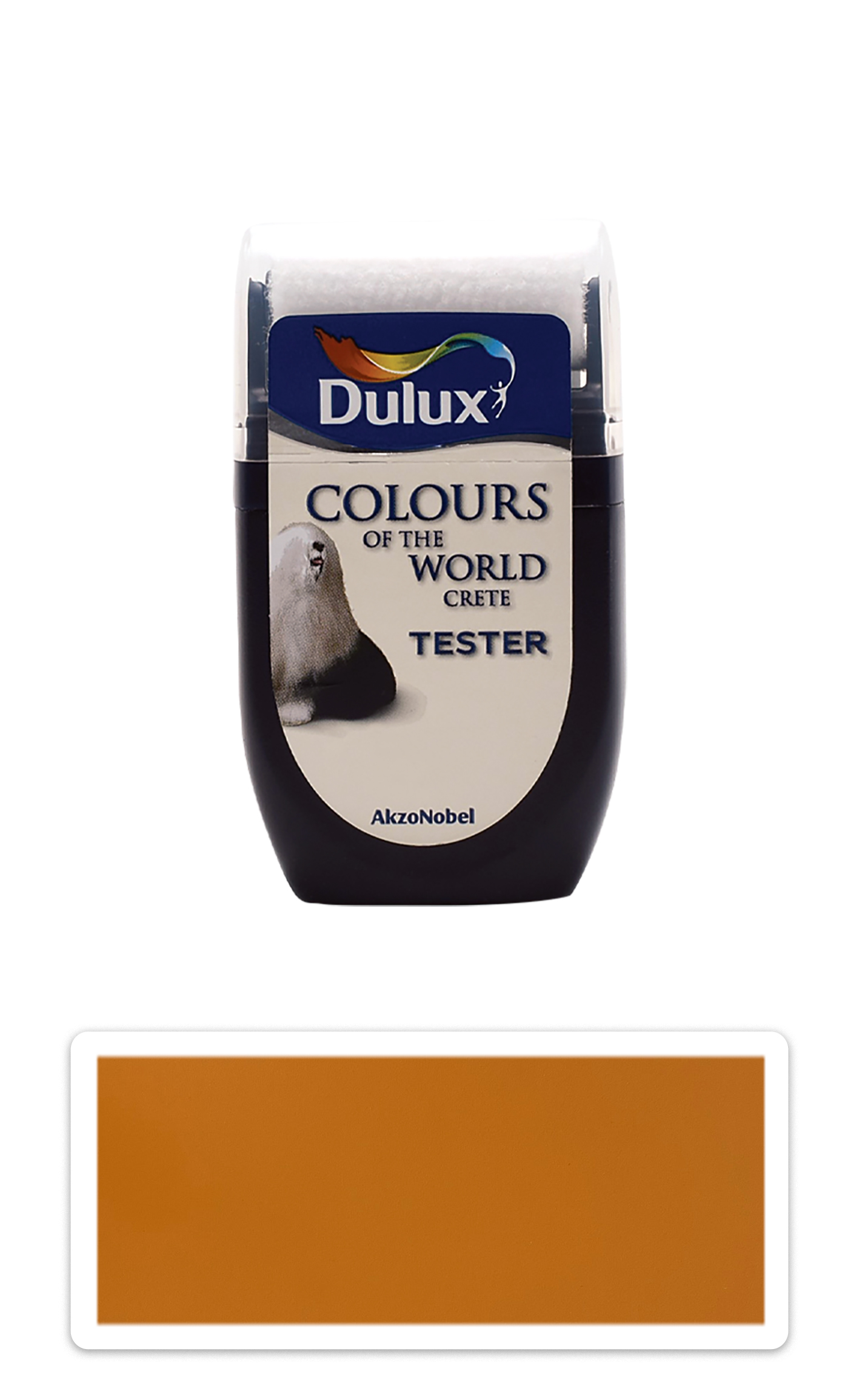 DULUX Colours of the World - matná krycí malířská barva 0.03 l Sušená meruňka vzorek