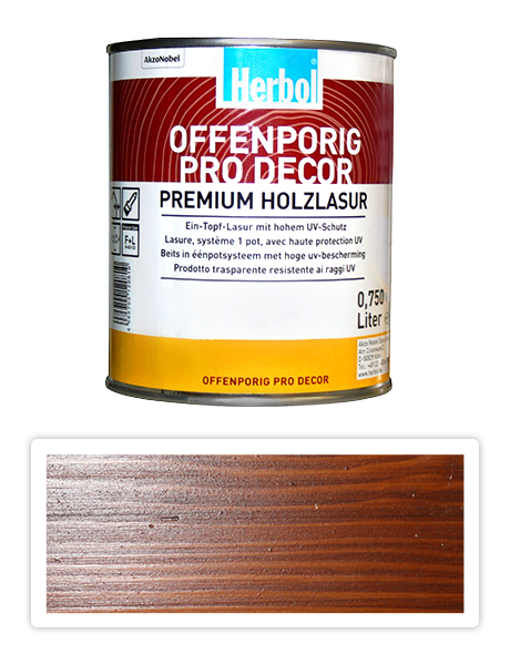 Herbol Offenporig Pro-decor 0.75l teak