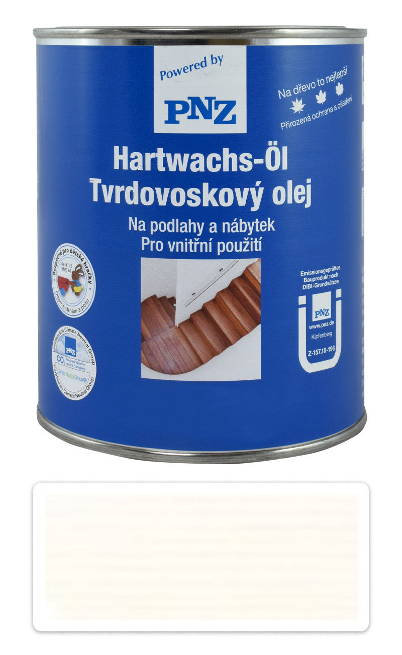 PNZ Tvrdovoskový olej 0.75 l Bílý