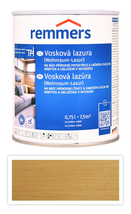 REMMERS Vosková lazura 0.75 l Dub