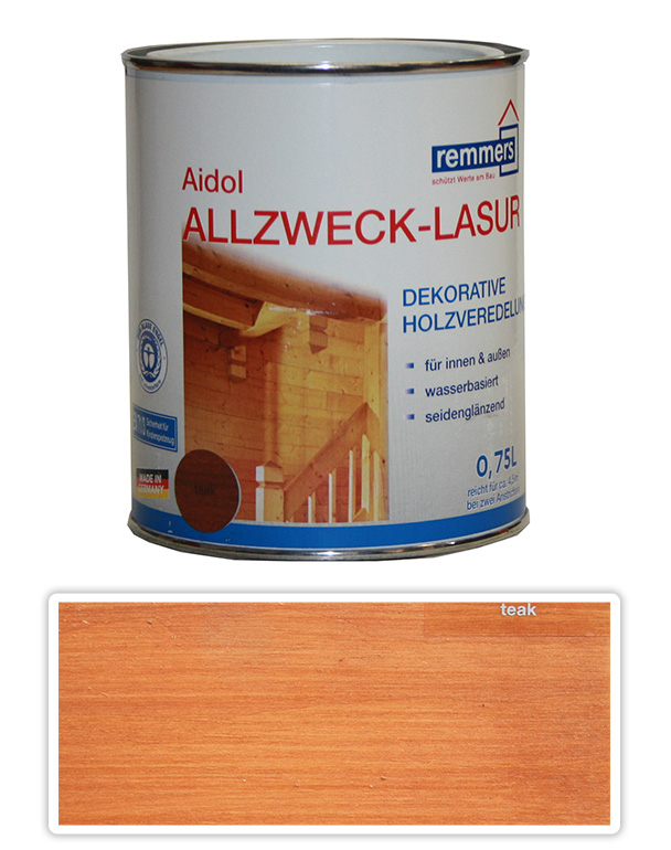 Remmers Aidol Allzweck Lasur 0.75l Teak