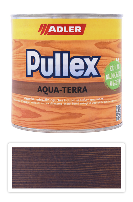 ADLER Pullex Aqua Terra - ekologický olej 0.75 l Palisander 50050