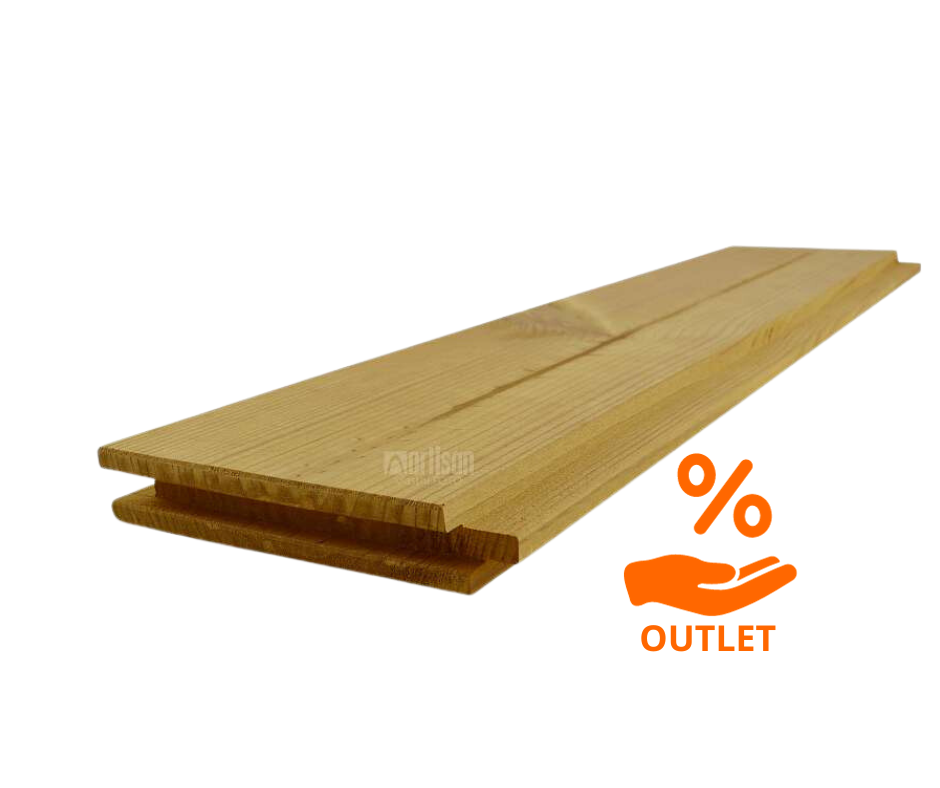 Palubky obkladové 19x165x4200 4PD - ThermoWood® borovice