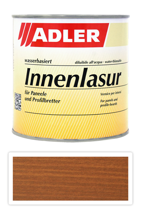 ADLER Innenlasur - vodou ředitelná lazura na dřevo pro interiéry 0.75 l Cube ST 02/3