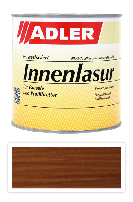 ADLER Innenlasur - vodou ředitelná lazura na dřevo pro interiéry 0.75 l Thuja LW 11/5