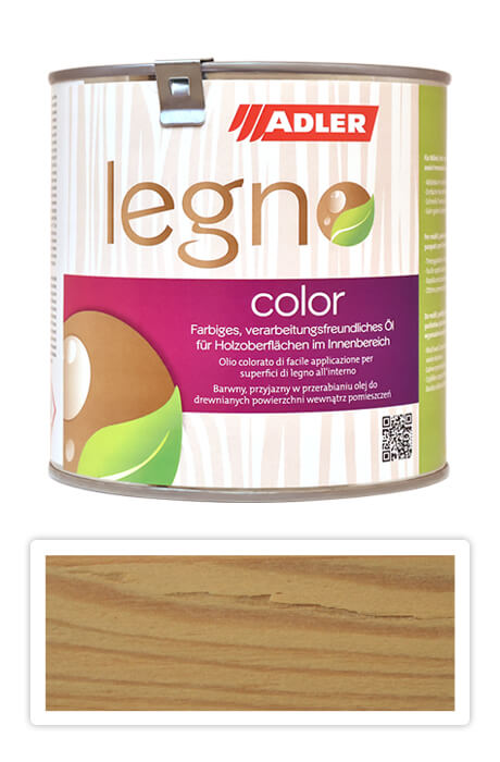 ADLER Legno Color - zbarvující olej pro ošetření dřevin 0.75 l Couscous ST 09/1