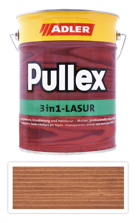 ADLER Pullex 3in1 Lasur - tenkovrstvá impregnační lazura 4.5 l Ořech