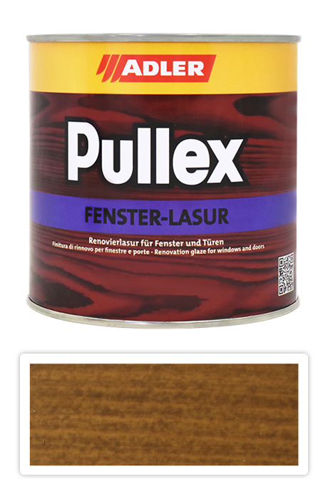 ADLER Pullex Fenster Lasur - renovační lazura na okna a dveře 0.75 l Cedr LW 02/2